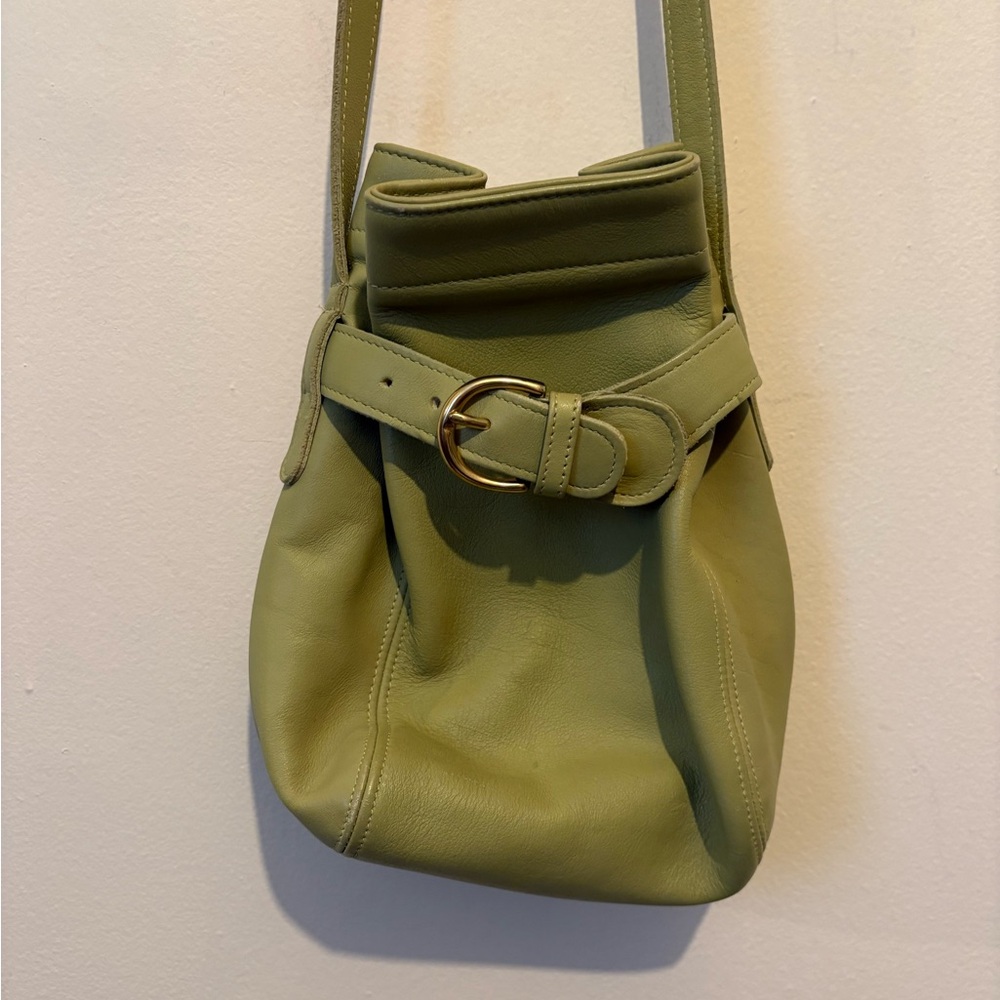 Vintage Coach SoHo Crossbody Bag Green